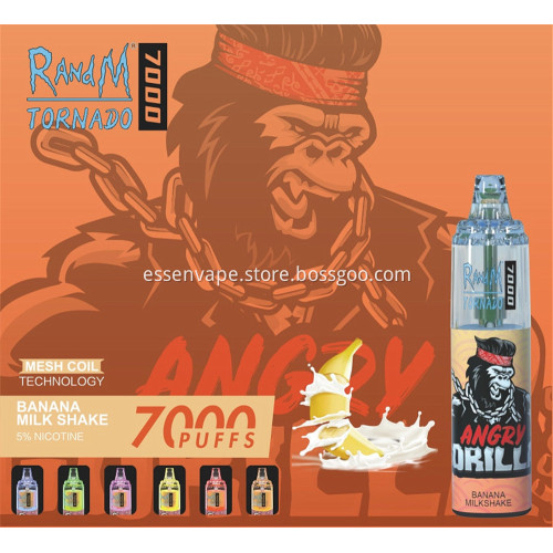 Randm Tornado 7000puffs Good Vape Original Disposable Vape